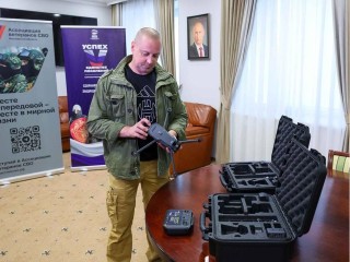 Два беспилотника отправятся на фронт с героем СВО подольского подразделения