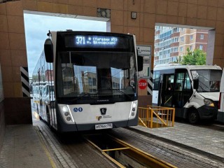 Автобусный парк в Лосино-Петровском ждут проверки на чистоту в салонах