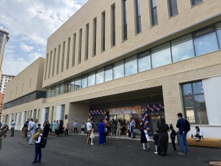 Первый звонок прозвенел в новой школе в Развилке