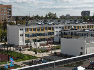 Школа №9 встретила учеников свежим фасадом и умным оборудованием