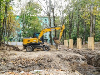 Более километра новых теплосетей проложили в микрорайоне Сходня