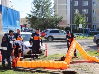 Противоаварийная тренировка прошла в Рузе перед отопительным сезоном