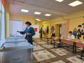 В Подольске в 8 часов утра открылись все избирательные участки