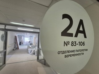 В Коломенском перинатальном центре начался плановый ремонт