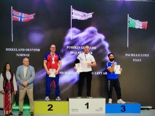 Армрестлеры из Лотошина взяли «золото» на Чемпионате мира