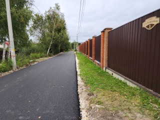 Грунтовую дорогу на 2-Запрудной улице в Поповке заменили на асфальтовое покрытие