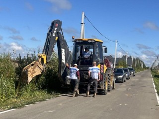 Газовые трубы к трем улицам Талдома проложат без повреждения асфальта