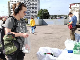 В Мытищах собрали две газели вторсырья за одну экологическую акцию