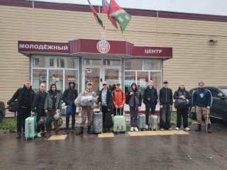 Команда из Наро-Фоминска отправилась на военно-патриотические соревнования в Грозный