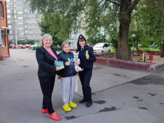 В Наро-Фоминске обучают правилам дорожного движения во дворах