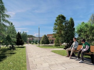 В Кировском приступили к обустройству современной зоны отдыха