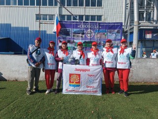 В Талдоме эстафета по скандинавской ходьбе собрала любителей активного образа жизни