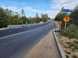 Машины снова ездят по мосту через Пажу у ОРГРЭСа без ограничений