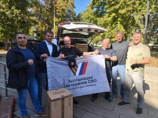 В Люберцах отправили очередной гуманитарный груз медикаментов и оборудования бойцам
