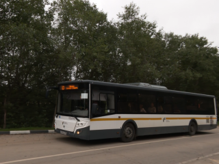 Дополнительный автобус вышел на маршрут до поселка многодетных семей в Дубне