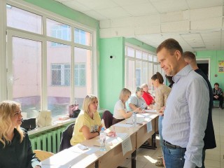 Депутат Госдумы Никита Чаплин остался доволен ходом голосования в Луховицах