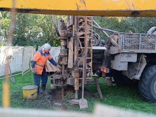 На Букинском шоссе заканчивают заземление газовой трубы