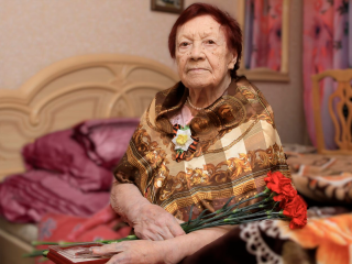 Столетний юбилей отметила почетная жительница Нина Рогачева