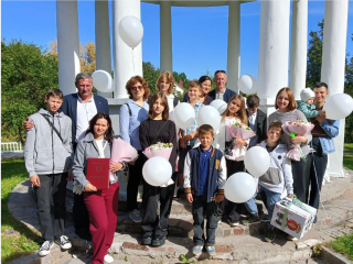 В Долгопрудном в День города состоялось чествование семей