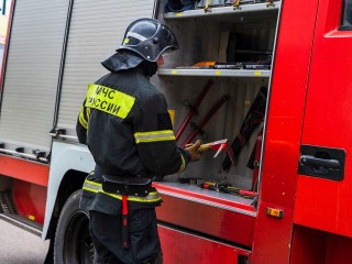 В Рузском округе загорелась историческая усадьба Любвино