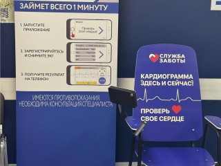 Самостоятельно до врача: в Домодедове появилось второе «умное» ЭКГ-кресло