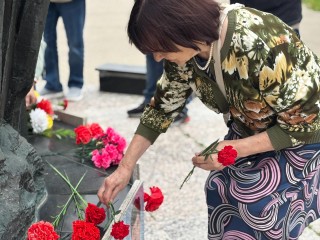 Минутой молчания почили жители Воскресенска жертв террора