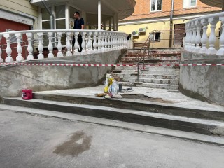 Ремонт в детской поликлинике Дедовска завершат к концу октября