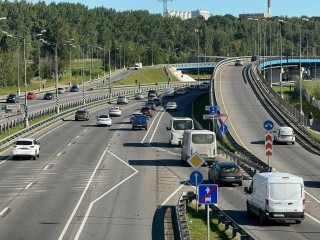 Выделенные полосы открыты на дорогах Подмосковья