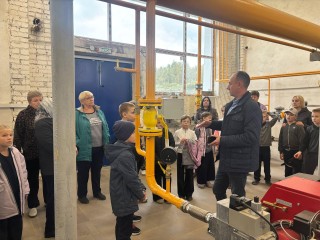 Жители Шаховской впервые побывали на экскурсии в котельной