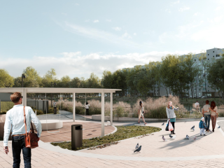 Прогулочные дорожки и пирс: обновленную набережную в Котельниках откроют к октябрю