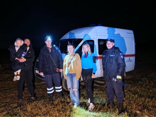 Электрогорцы заблудились в лесу Сергиева Посада