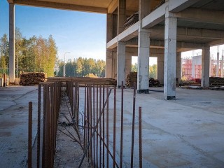 В Бронницах приступили к монтажу опалубки здания СТО центра обслуживания грузовиков