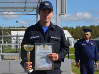 Один из лучших спасателей Подмосковья работает в Волоколамске