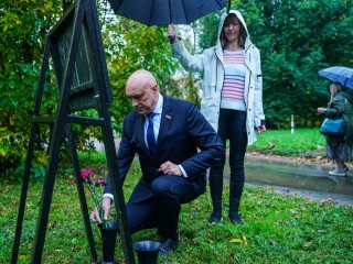 В Химках прошла памятная акция ко Дню освобождения Полтавы