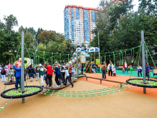 Два островка детства открыли в исторической части Красногорска
