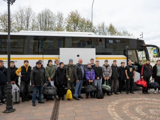 Талдомские десятиклассники уехали на военные сборы