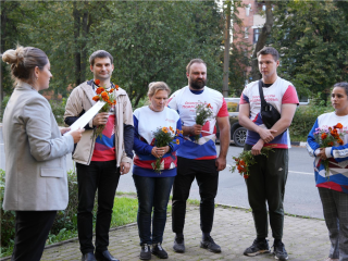 Волонтеры молодежного центра «Олимпиец» почтили память жертв фашизма