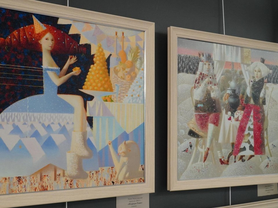 Выставка к 50-летию Дмитровской ДХШ открылась в «Дмитровском кремле»