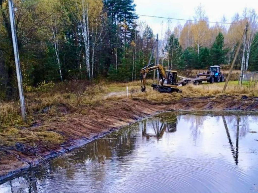 Мособлводоканал очистил иловую площадку в Шатуре