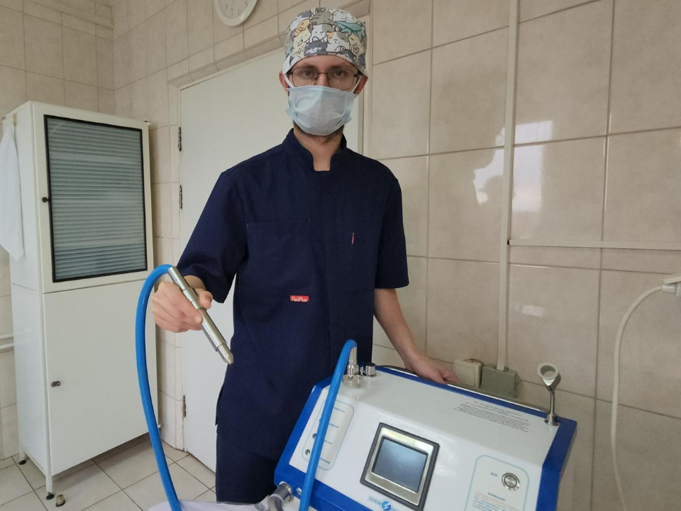 Красногорские врачи будут лечить раны аргоновой плазмой