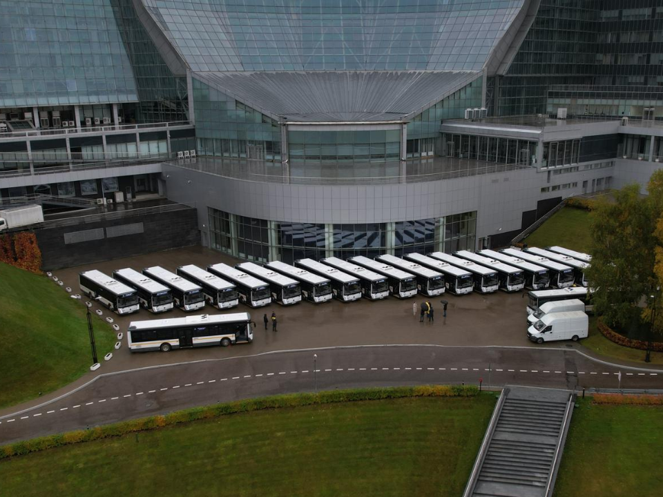 Комфортабельные ЛиАЗы отправились в города Подмосковья