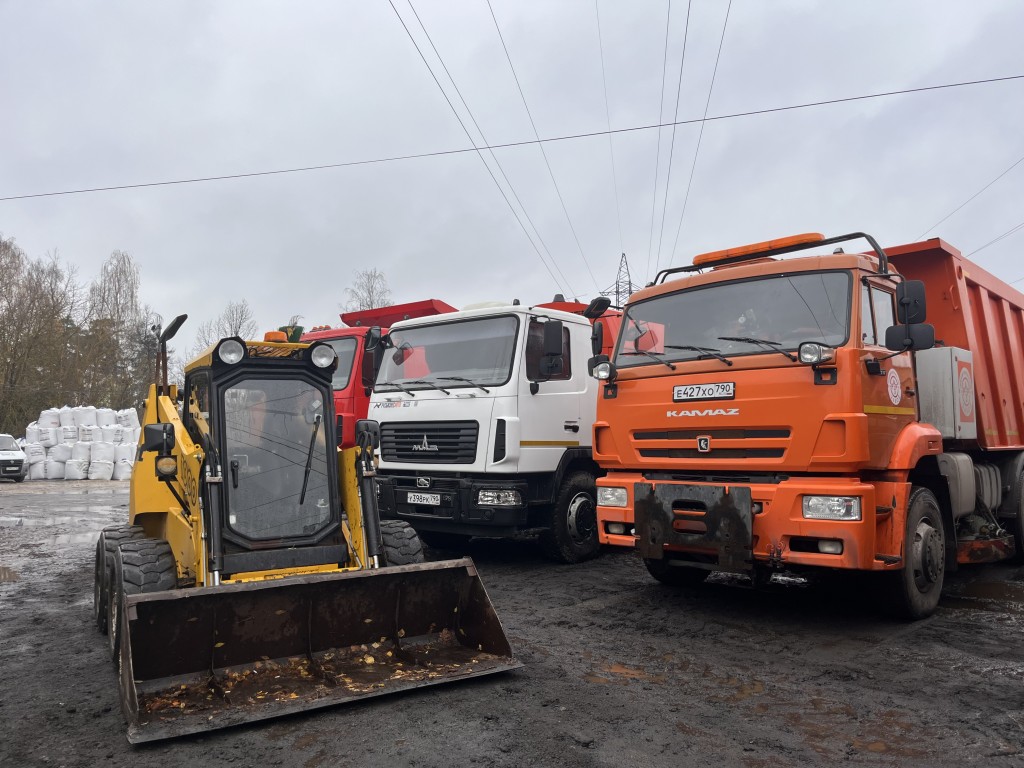 В Воскресенск завезут около 19 тыс. тонн песко-соляной смеси для обработки дорог