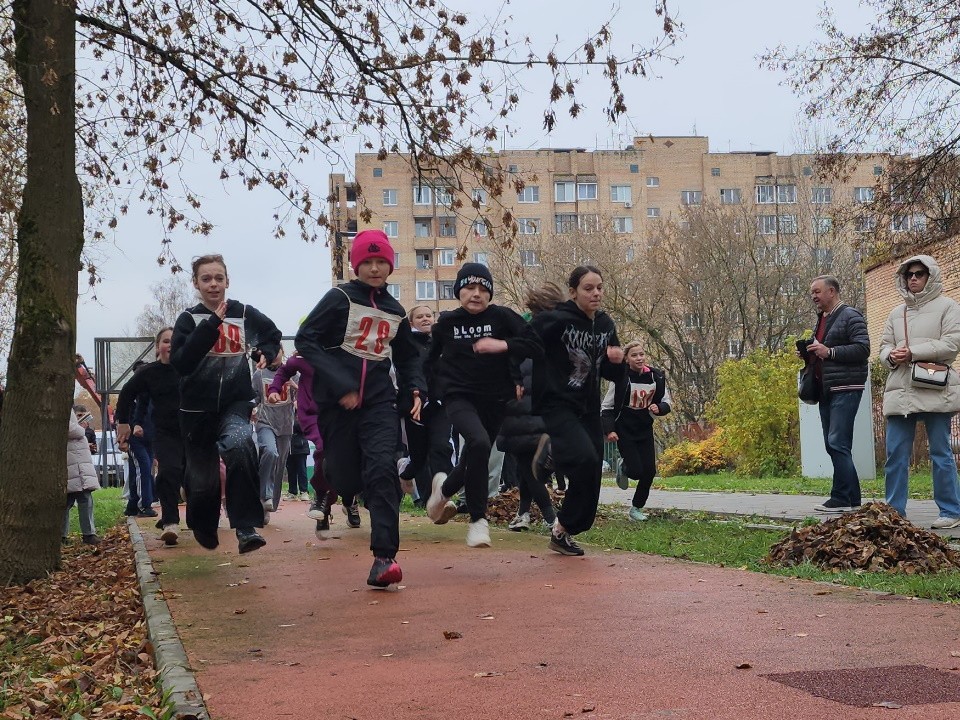 Около 50 детей приняли участие во втором этапе «Осеннего забега»