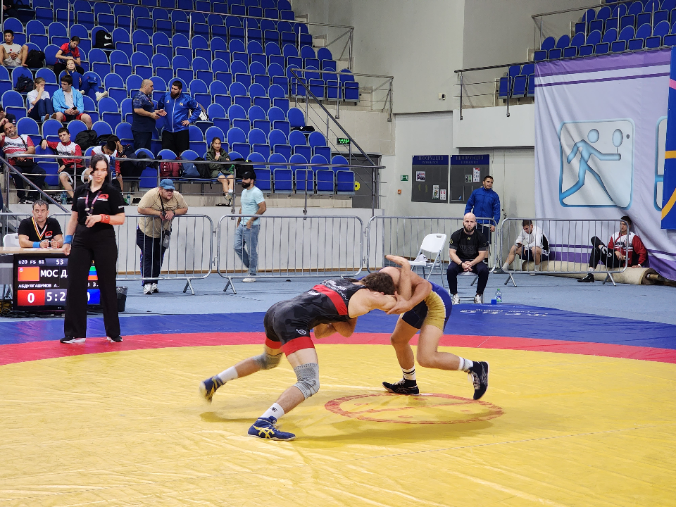 Борцы «Олимпа» завоевали три золотые медали на Всероссийских соревнованиях