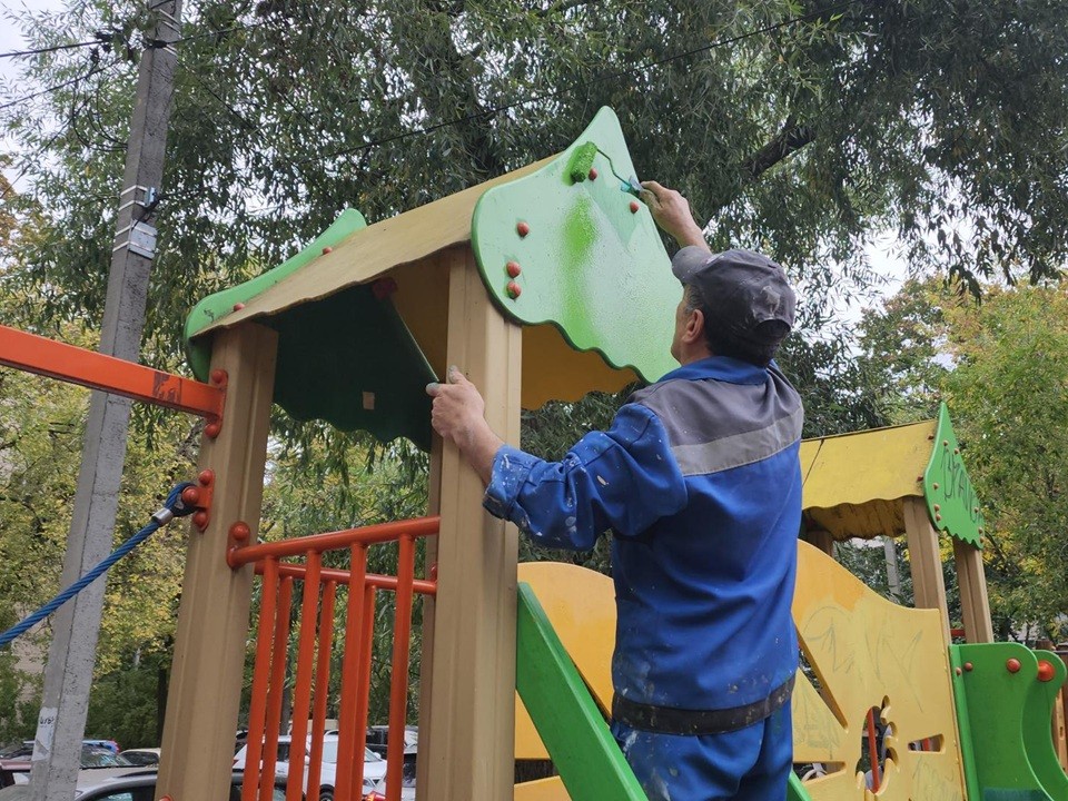 Новая жизнь дворов: современные игровые зоны открыли в Пушкино