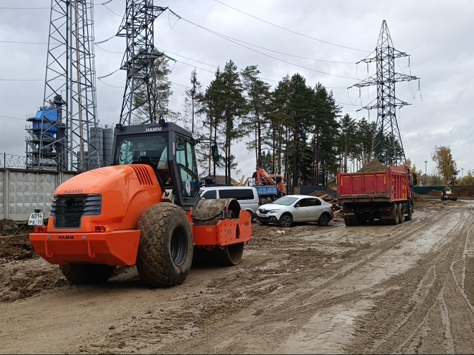 На улице Гагарина в Лобне начался капитальный ремонт дороги
