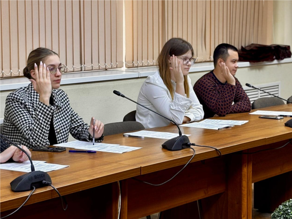 Молодежный парламент начал работу в Воскресенске