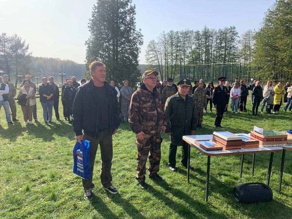 Военно-полевые сборы для детей и подростков провели в Воскресенске