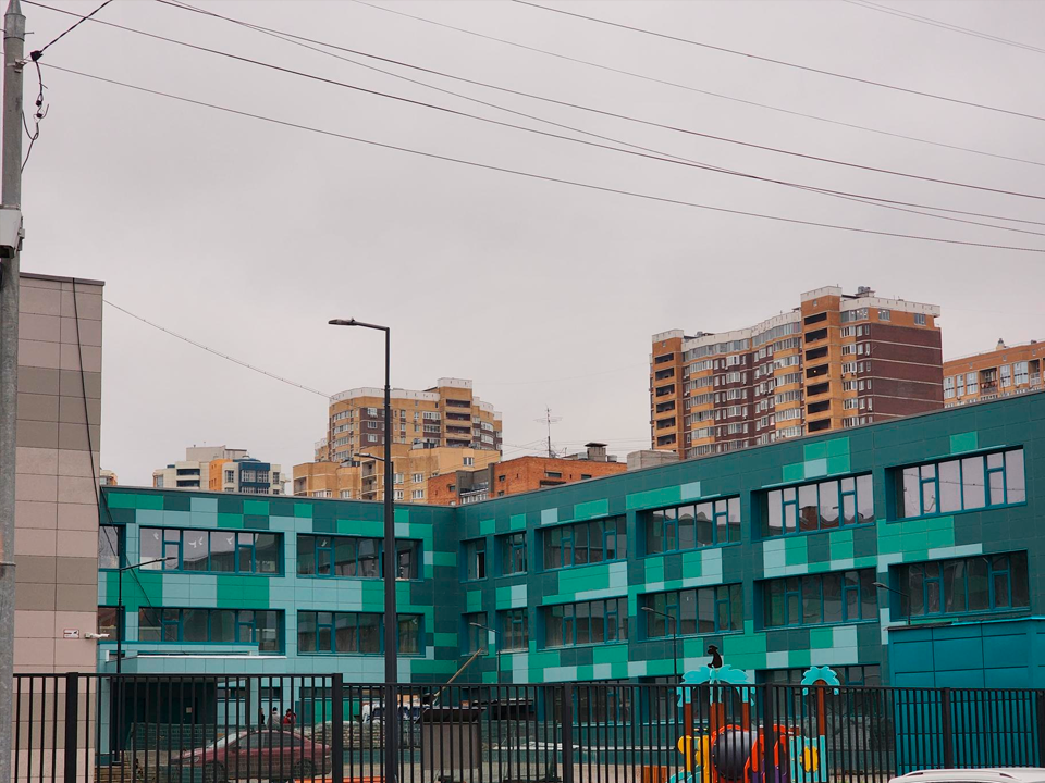 В школе №1 завершается подготовка к отделке