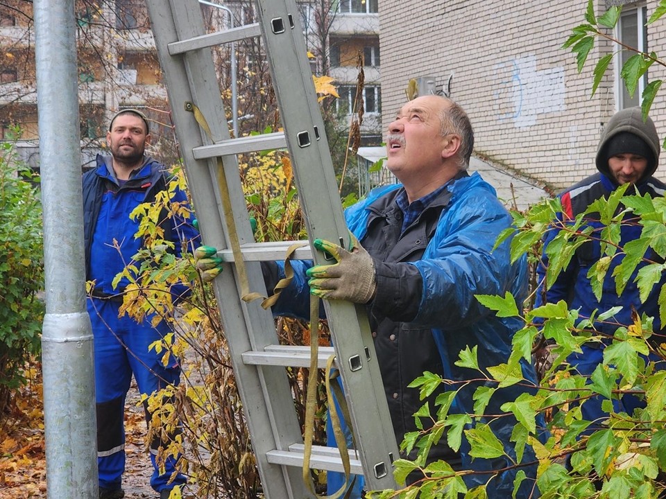 В протвинском дворе на Лесном бульваре зажгутся новые фонари
